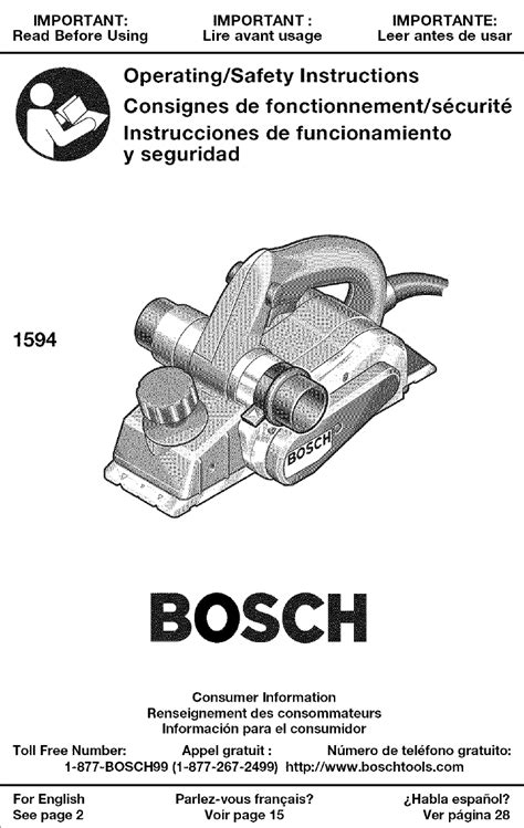 Bosch Appliances 1594 Manual pdf manual